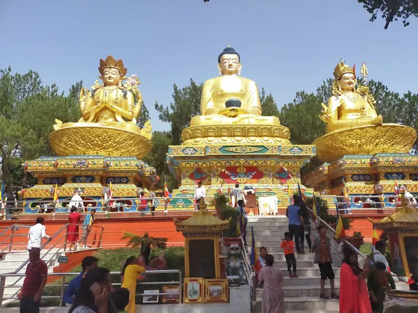 Buddha Park, at the foot of Swayambhu