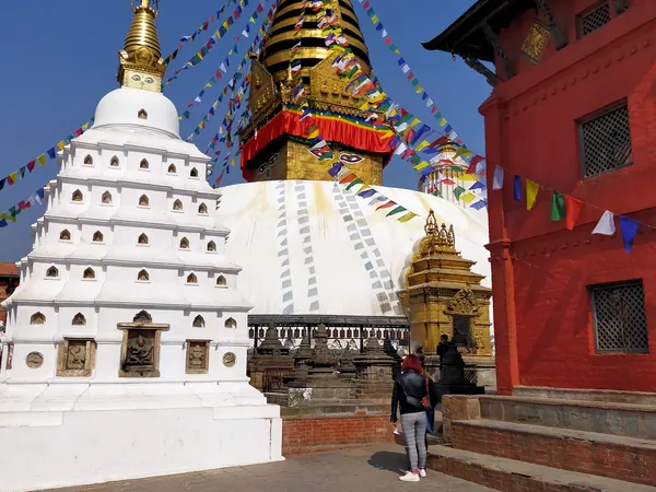 Swayambhunath, the “Monkey Temple”