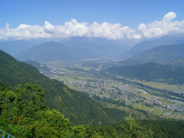 The Seti valley from Sarangkot